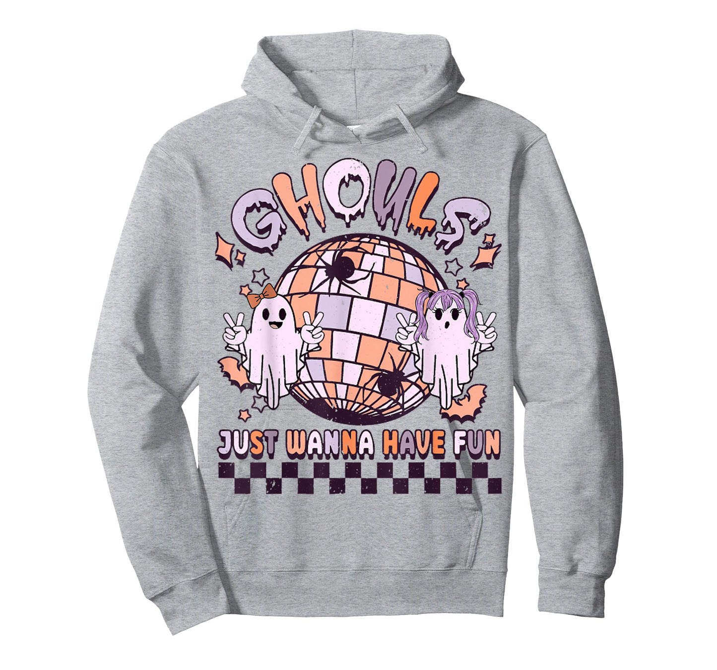 Ghouls Just Wanna Have Fun Women's Retro Halloween Costume T-Shirt