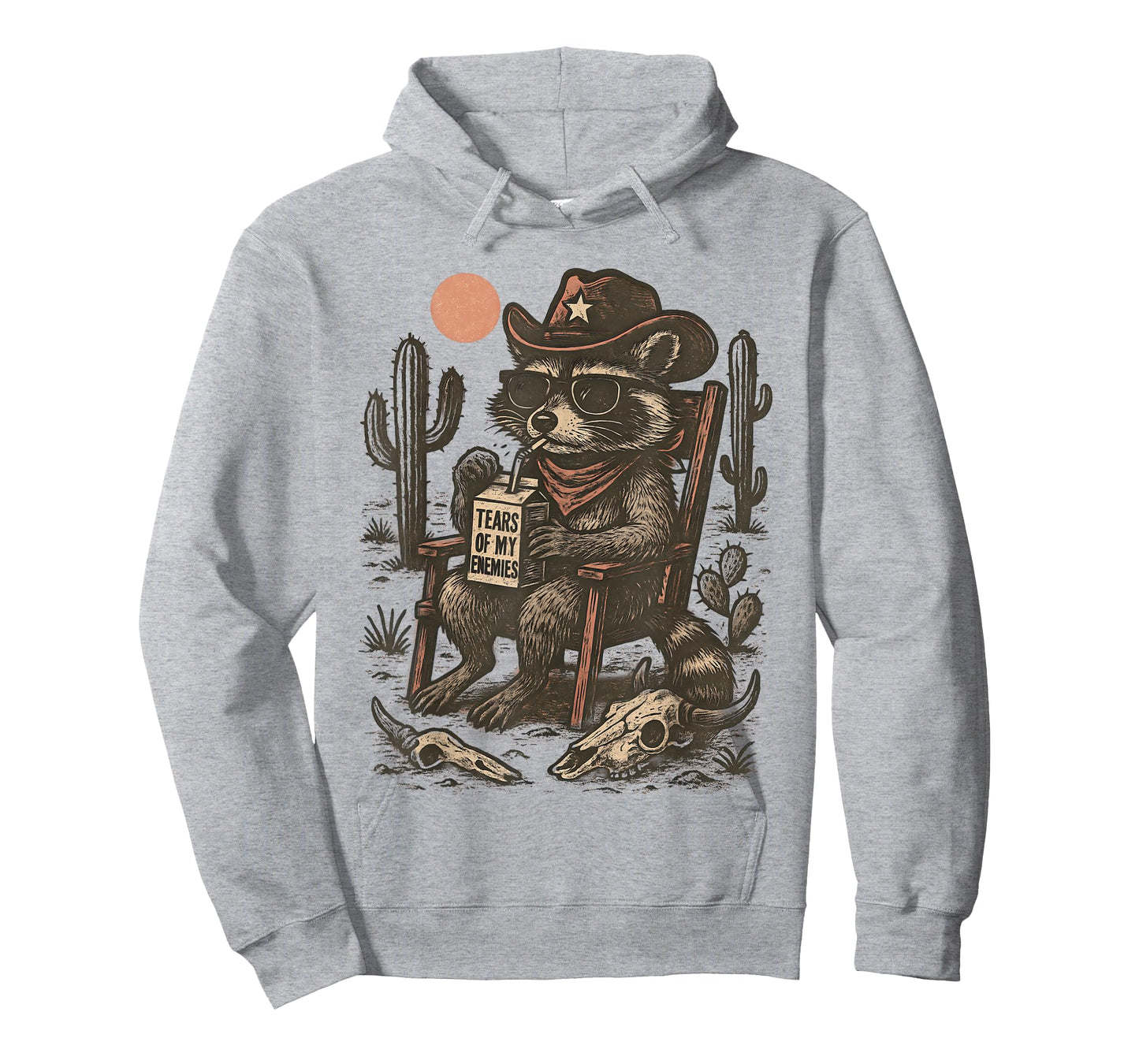 Cowboy Raccoon Funny Western Country Wild West Rodeo T-Shirt