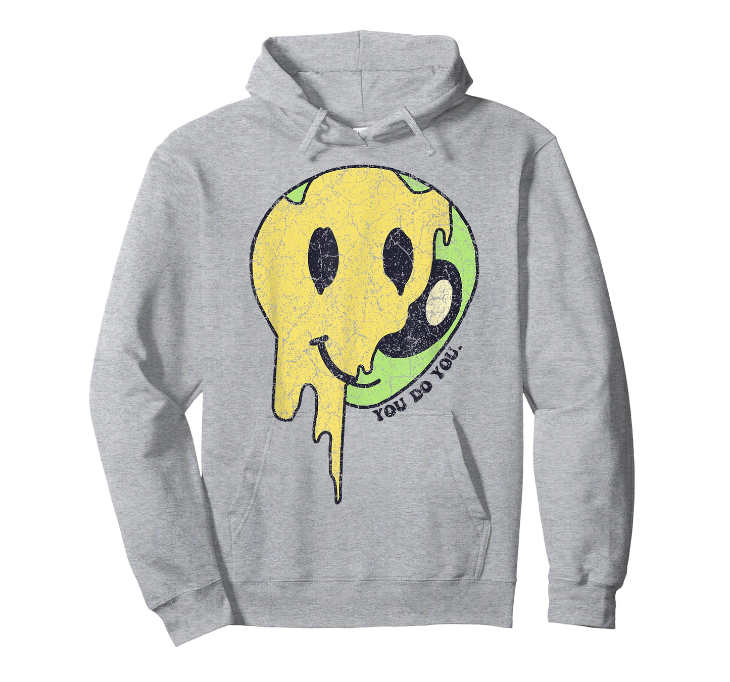 You Do You Smile Face Green Alien Funny UFO T-Shirt