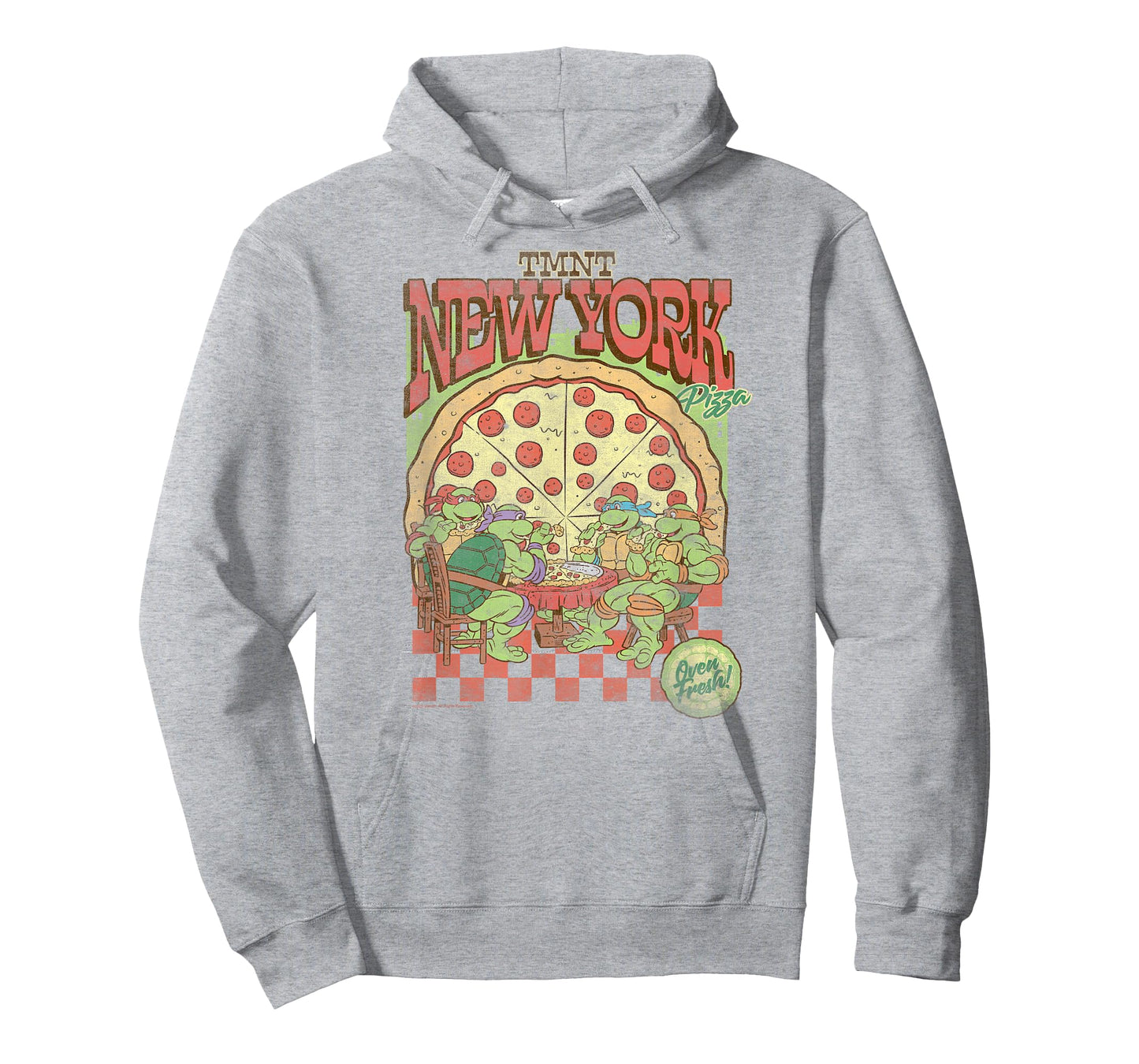 Teenage Mutant Ninja Turtles TMNT New York Pizza Retro T-Shirt