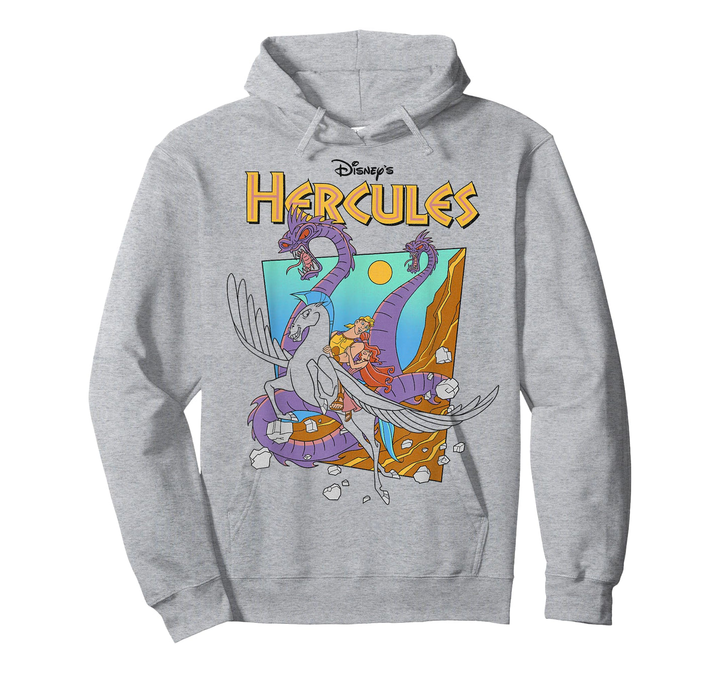 Disney Hercules Hydra Classic Movie Poster T-Shirt