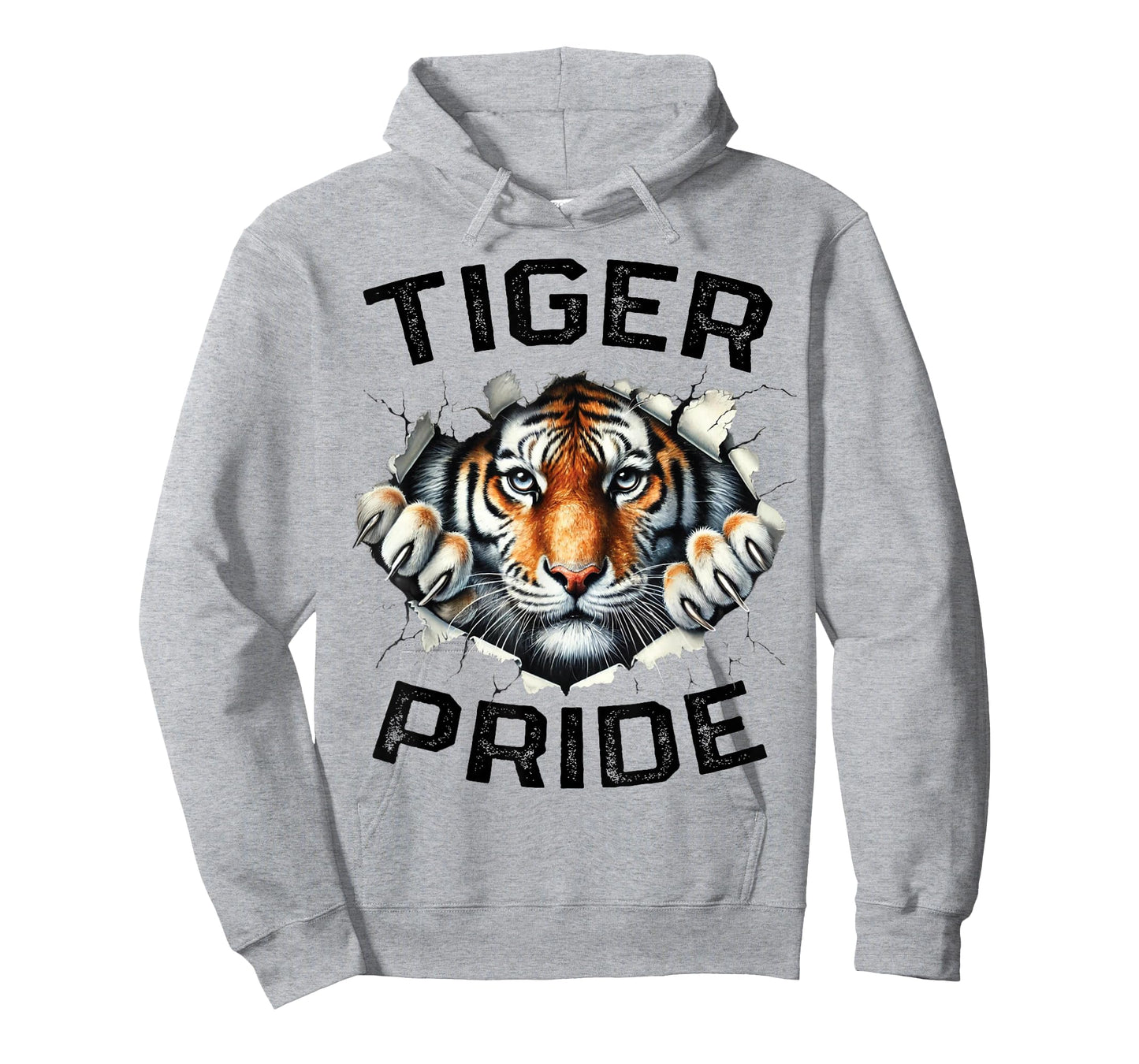 Tiger Pride Retro Tiger School Sports Team T-Shirt
