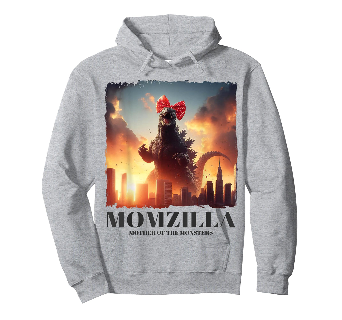 Momzilla Mother Of Monsters Retro Vintage Mama Mother's Day T-Shirt