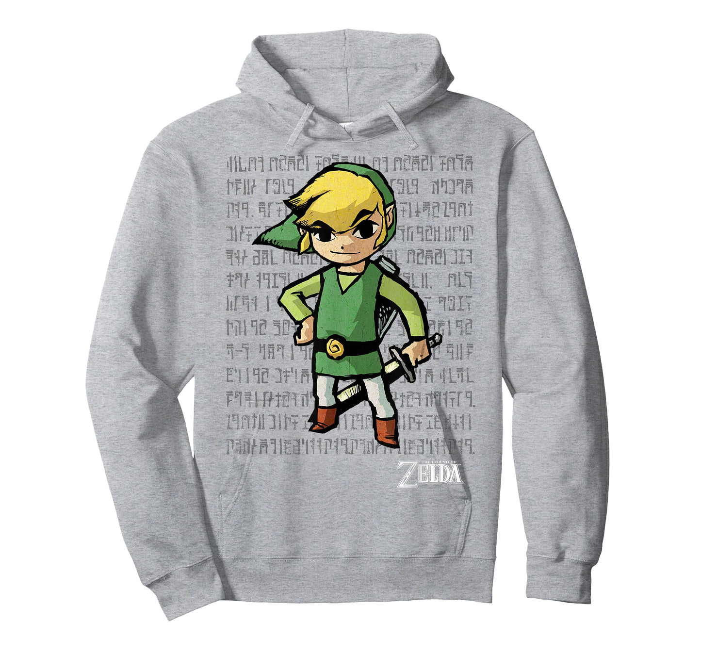 The Legend of Zelda Link Hyrulian Hero Overlay Nintendo T-Shirt