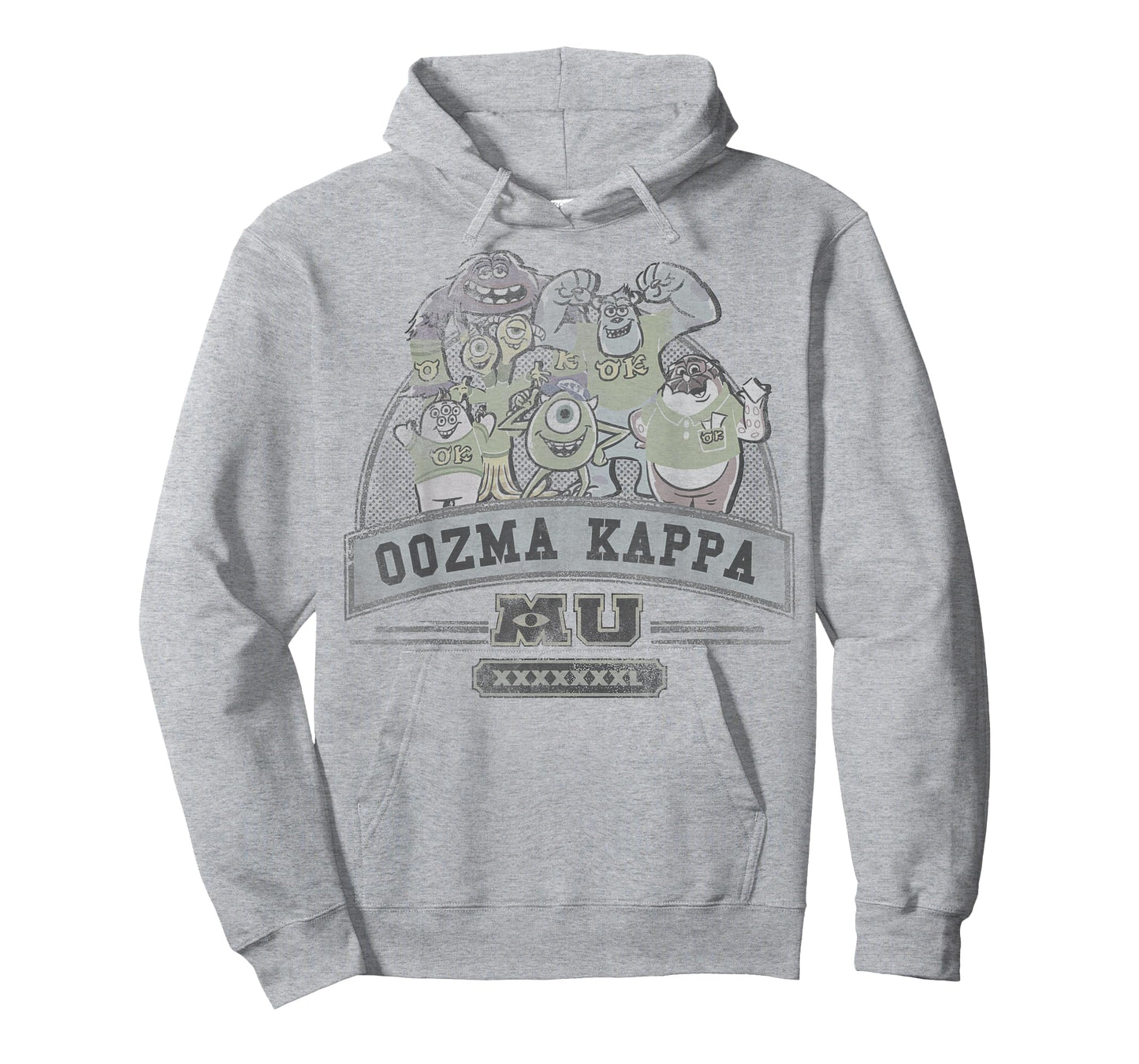 Disney Pixar Monsters University Oozma Kappa Vintage Group T-Shirt