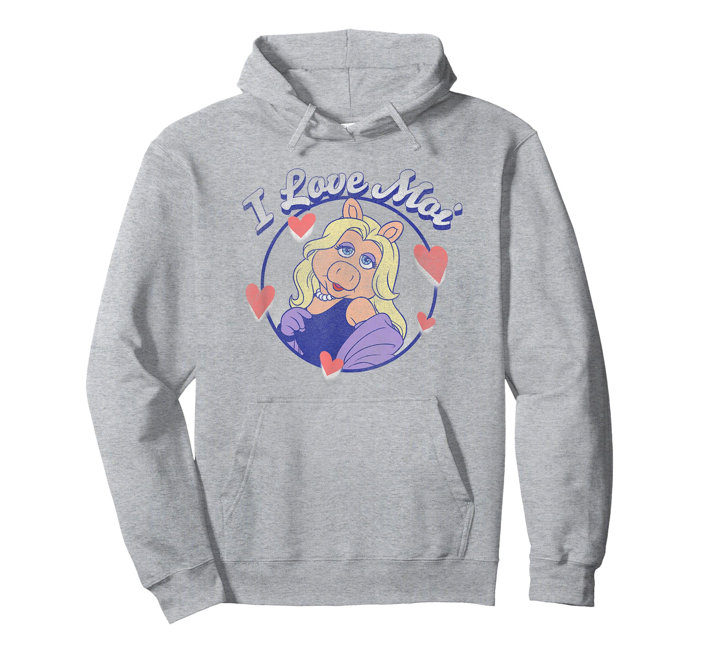 Disney The Muppets Valentine's Day Miss Piggy I Love Moi T-Shirt