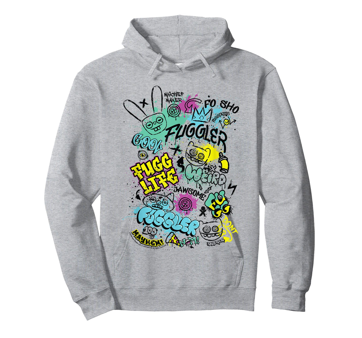 Fuggler Funny Ugly Monsters Graffiti Tags T-Shirt