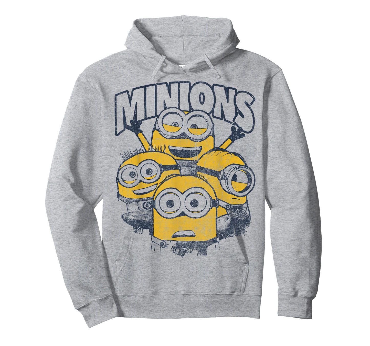 Despicable Me Minions Vintage Group Graphic T-Shirt T-Shirt