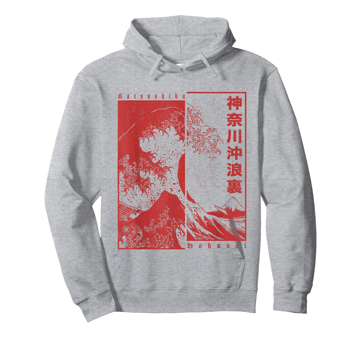 Hokusai Great Wave Off Kanagawa Japanese Ukiyo-e Aesthetic T-Shirt