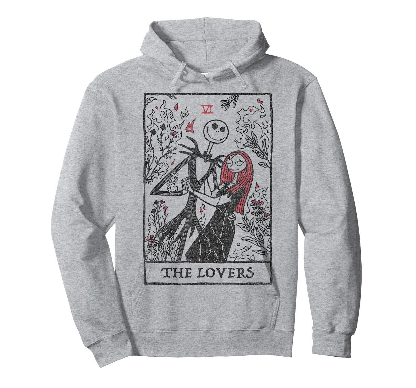 Disney The Nightmare Before Christmas Jack and Sally Tarot T-Shirt