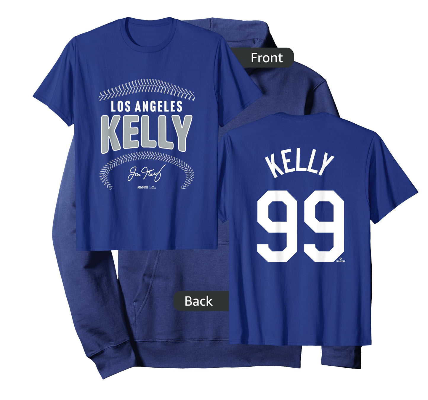 Joe Kelly Los Angeles Baseball Name & Number (Front & Back) T-Shirt