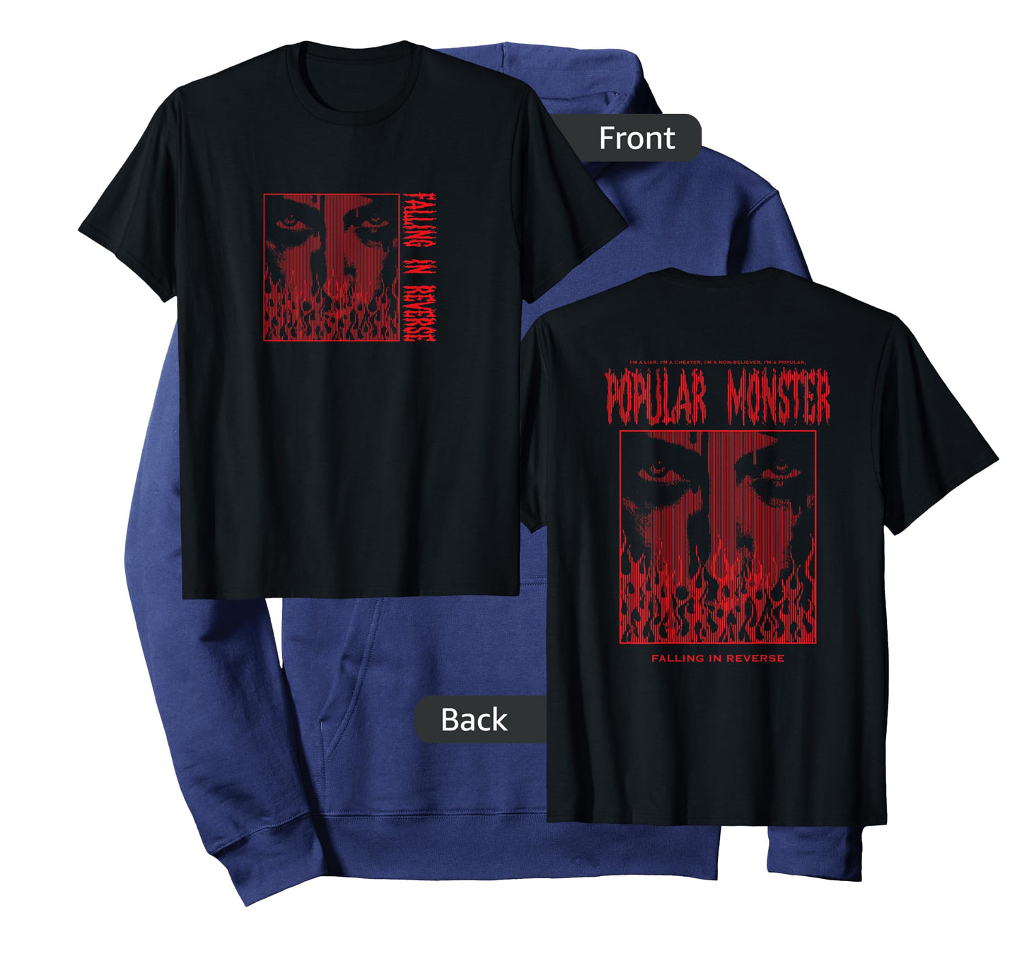 Falling In Reverse - Official Merchandise - Popular Monster T-Shirt