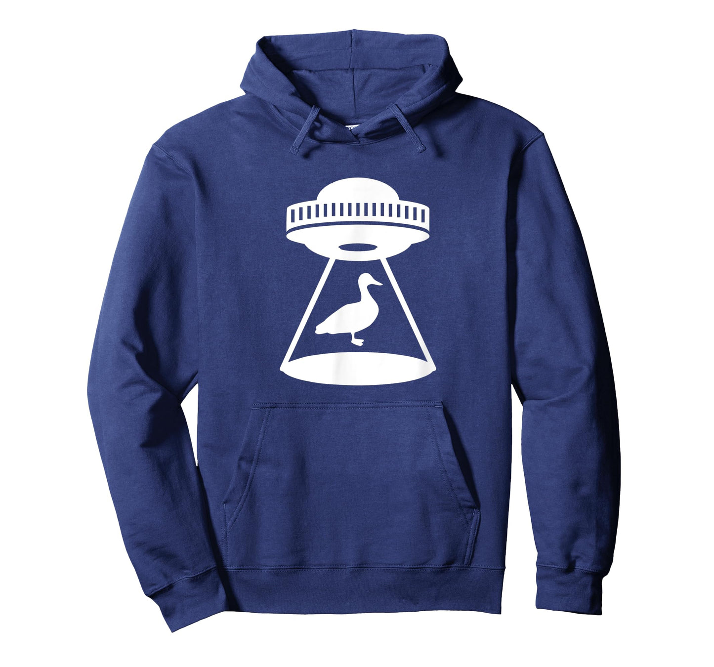 Duck Abduction Alien Spaceship Space Water Fowl Mallard T-Shirt