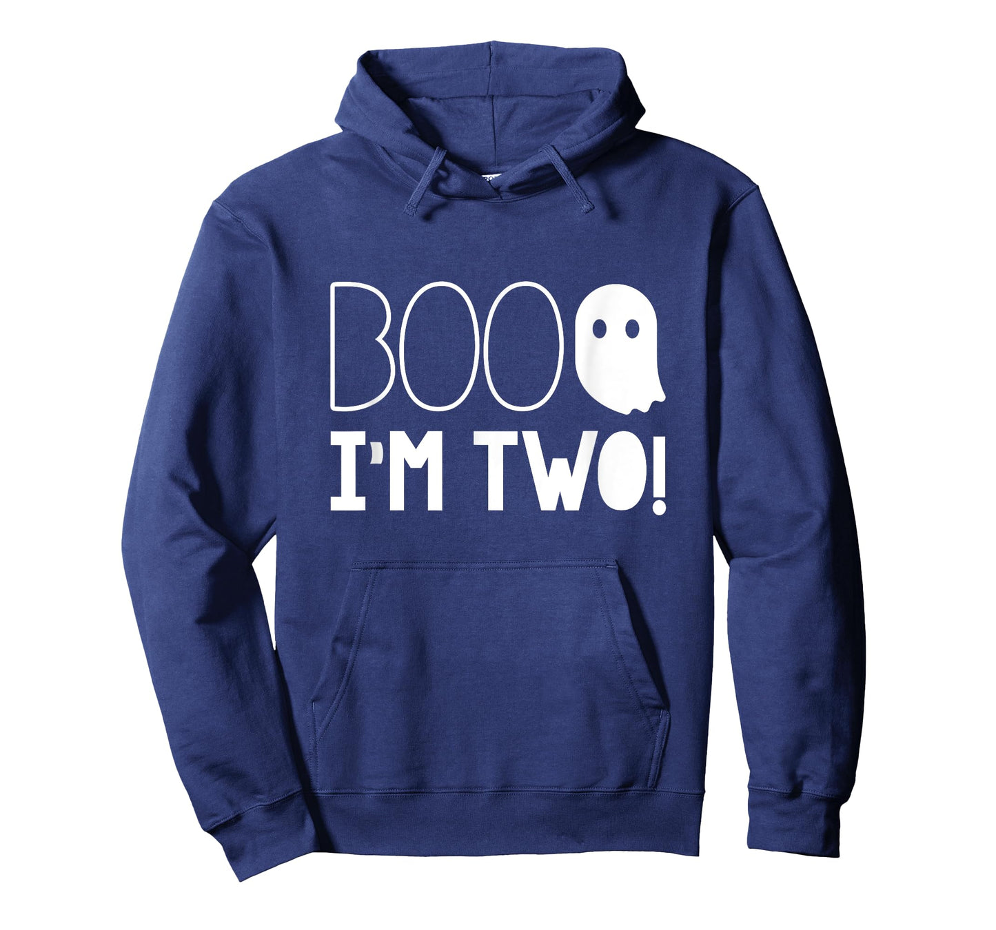2nd Birthday Two Year Old Boo I'm Two! Halloween Ghost T-Shirt