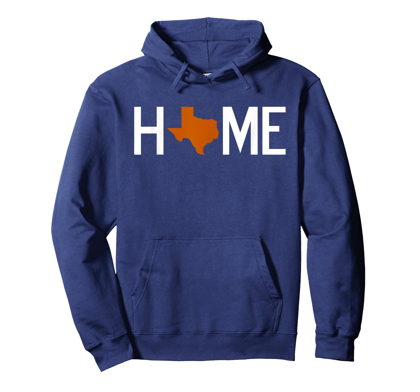 Texas Home Burnt Orange State Outline Texan Pride T-Shirt T-Shirt