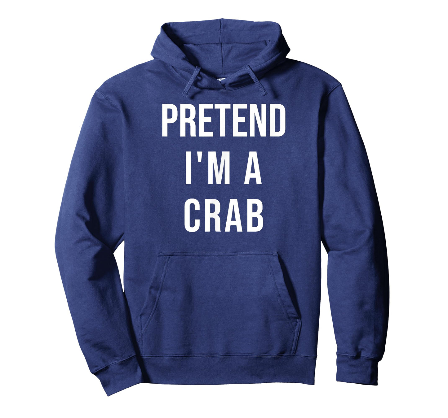 Lazy Halloween Pretend I'm A Crab Costume Funny Party T-Shirt