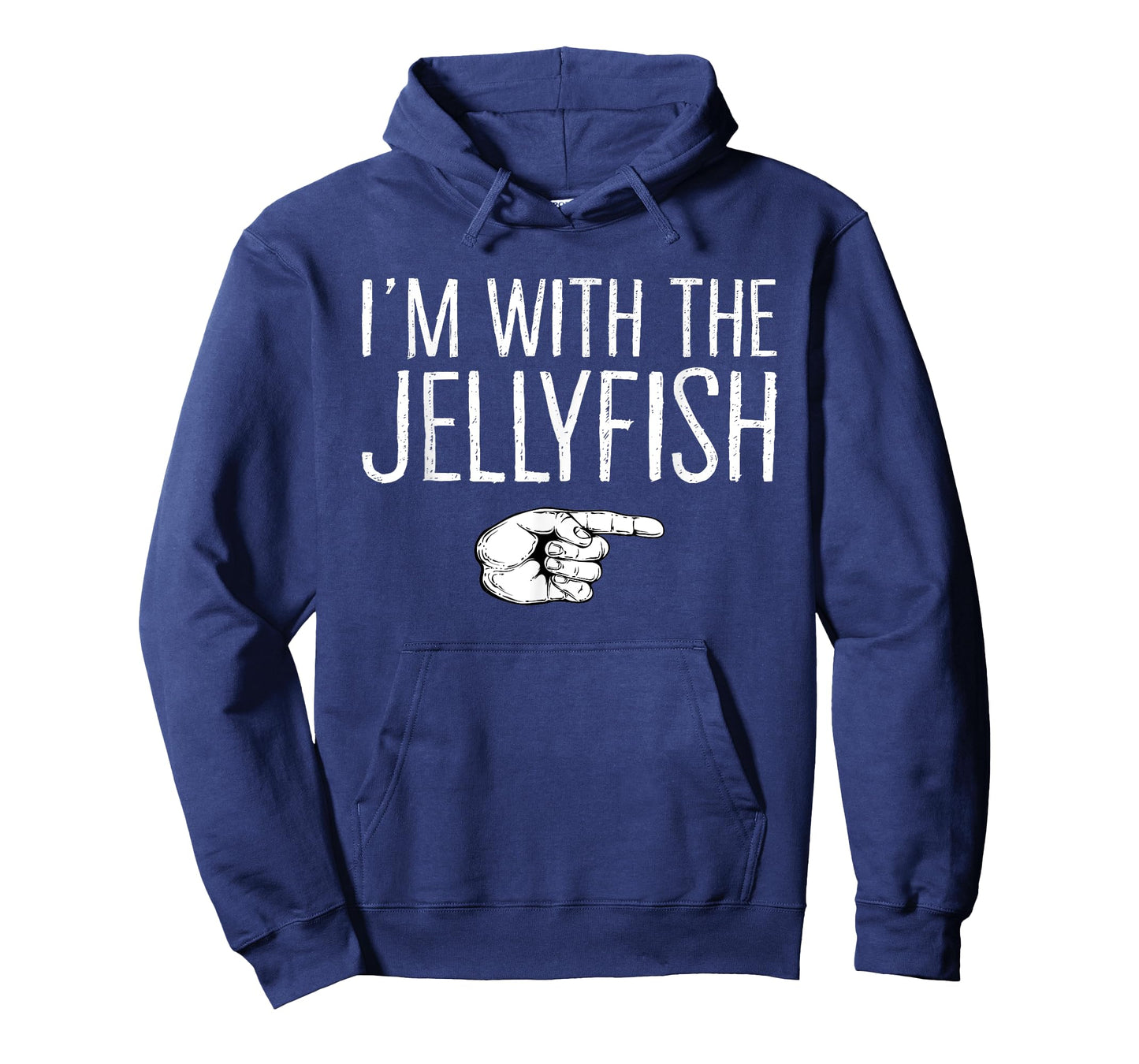 I'm With The Jellyfish Matching Costume Lazy Halloween Party T-Shirt