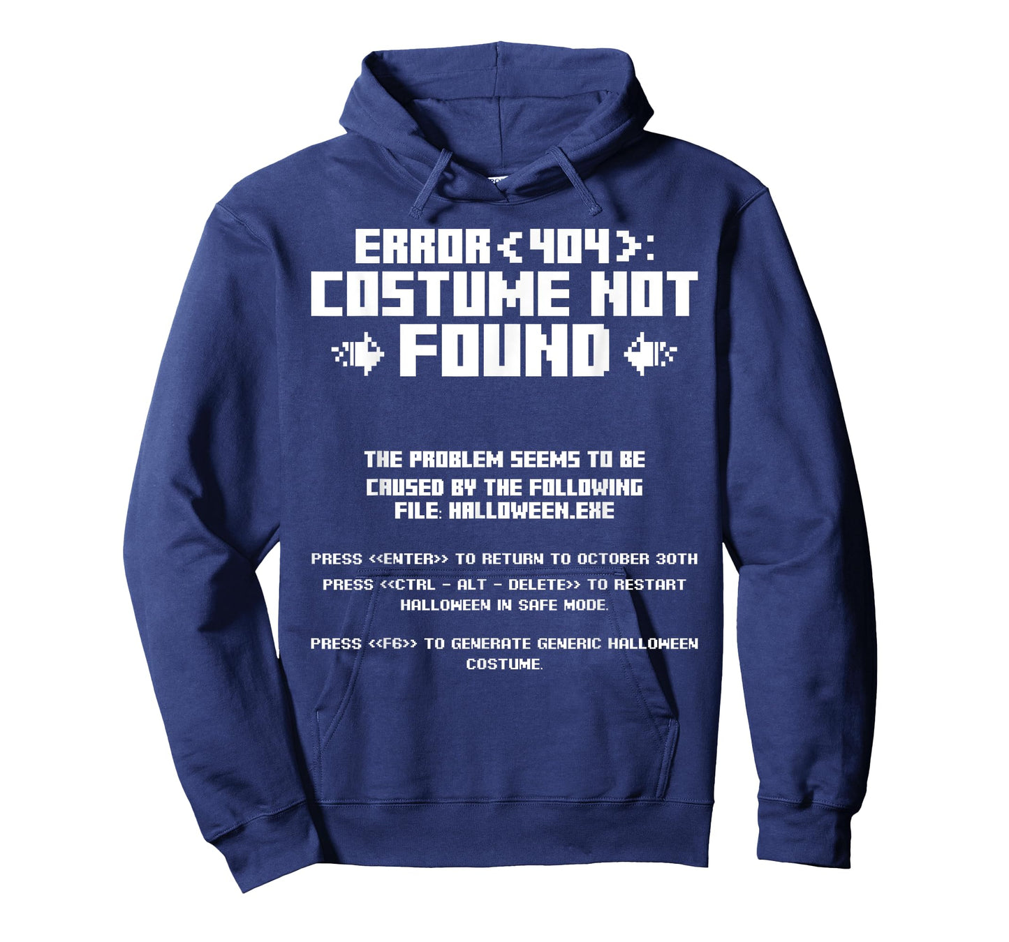 Error 404 Costume Not Found Computer Geek Nerd Coder Tech T-Shirt
