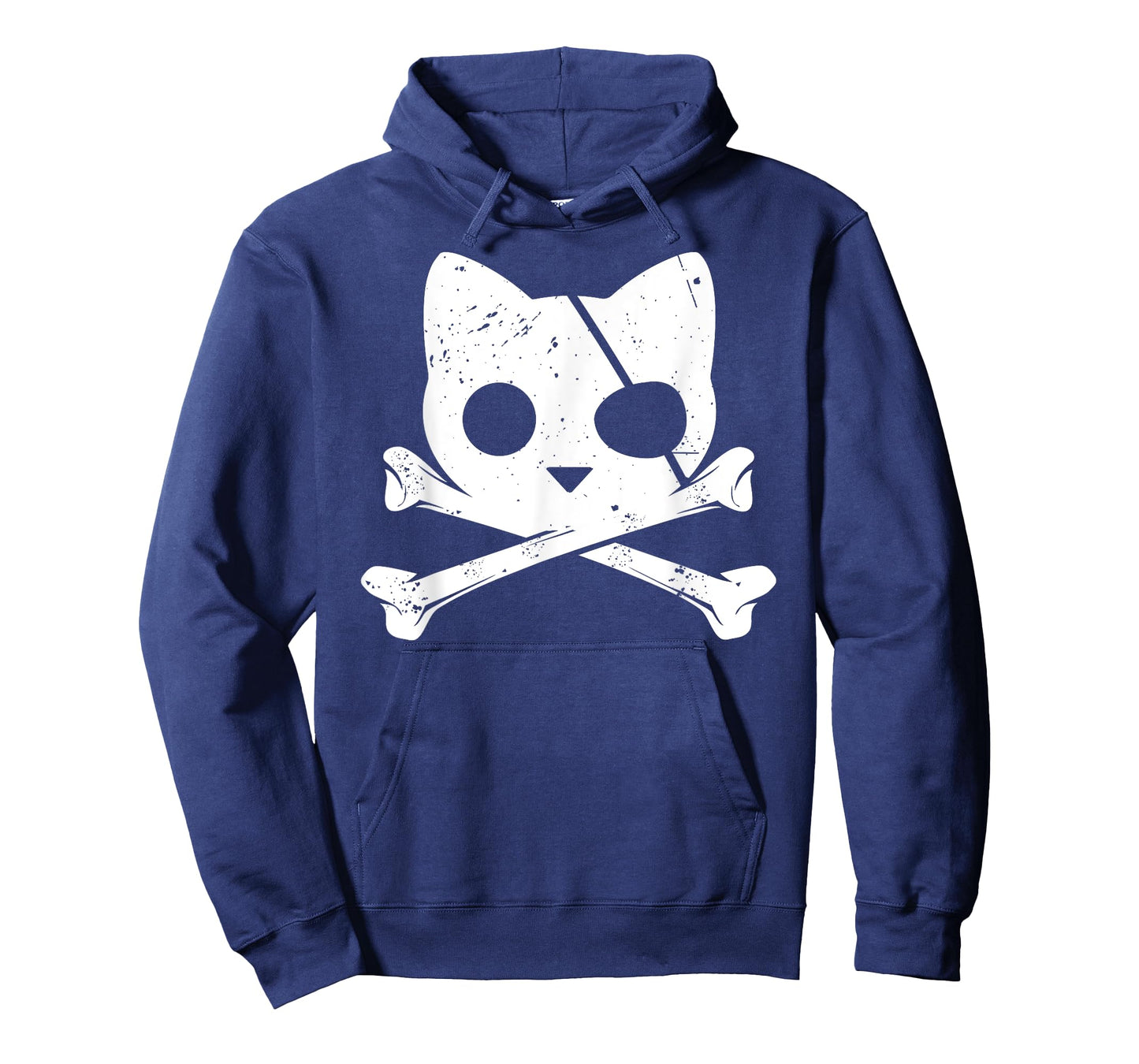Pirate Cat Skull & Crossbones. Men, Women or Kids Halloween T-Shirt