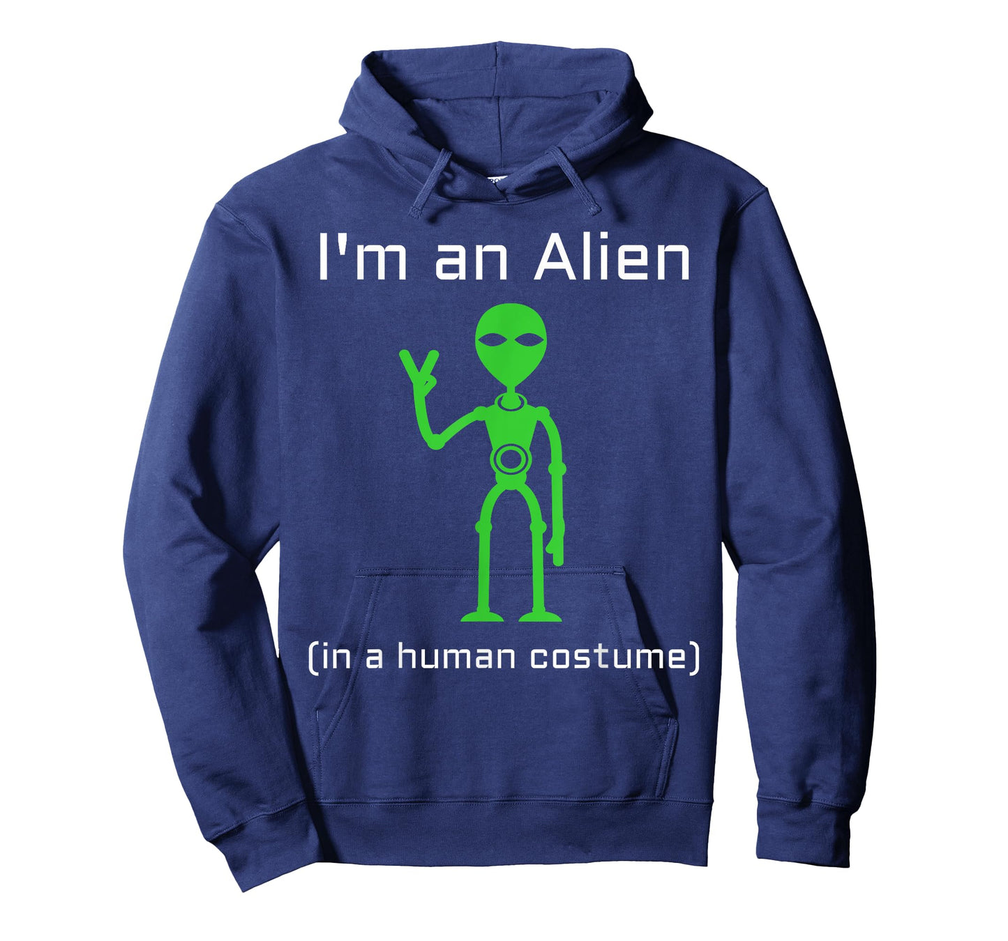 Extra Terrestrial Alien in a Human Costume T-Shirt
