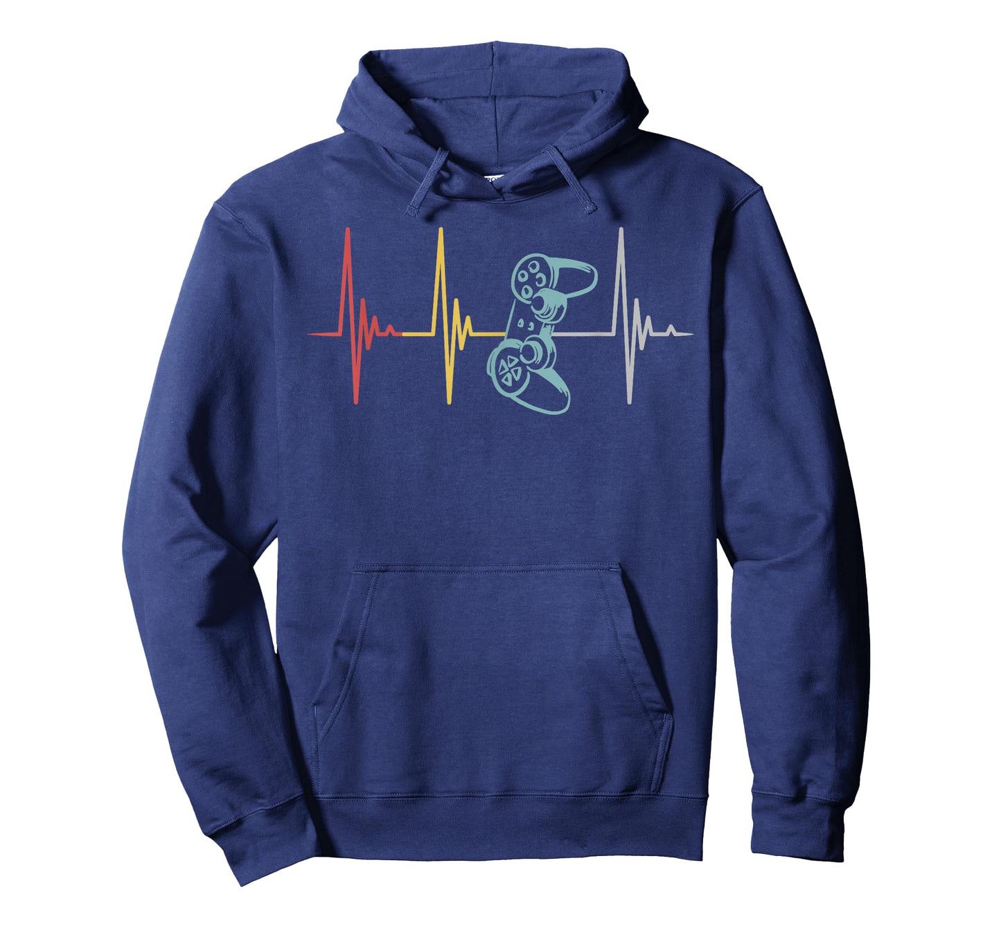Gamer Heartbeat Controller For Nerd Multiplayer Gaming T-Shirt