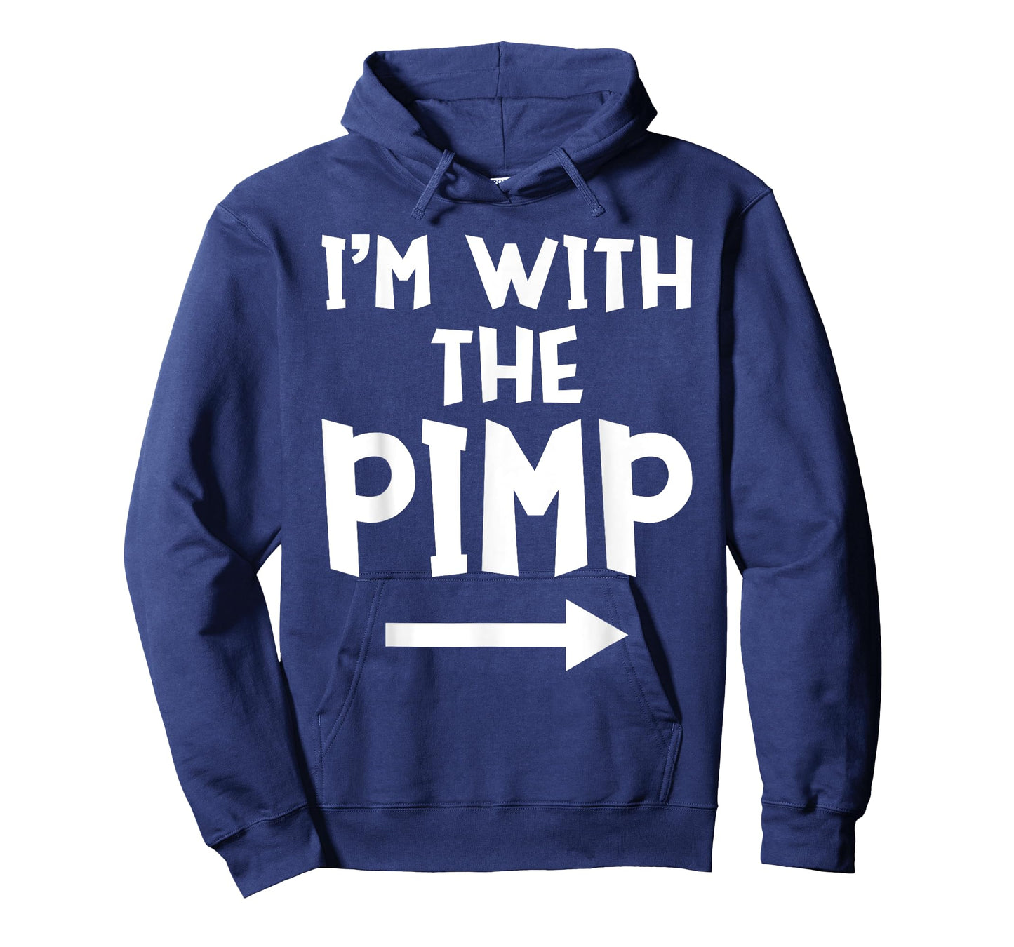 I'm With The Pimp Funny Matching Easy Halloween Costume T-Shirt