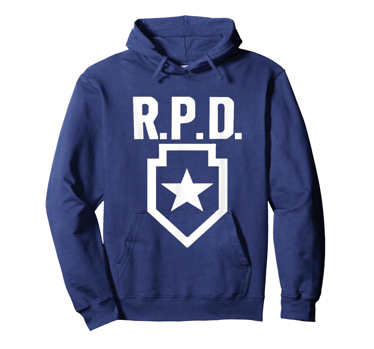 Classic Videogame T-Shirts Racoon City RPD Logo T-Shirt, Small, Black
