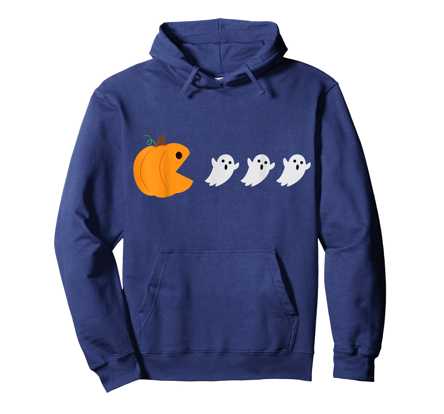 Pumpkin Ghost Retro Video Game Costume Funny Halloween Gifts T-Shirt