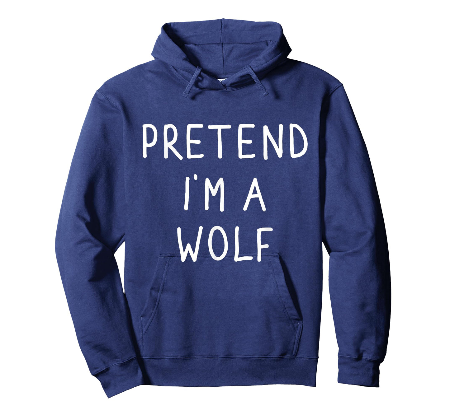 Pretend I'm a wolf funny lazy halloween costume T-Shirt
