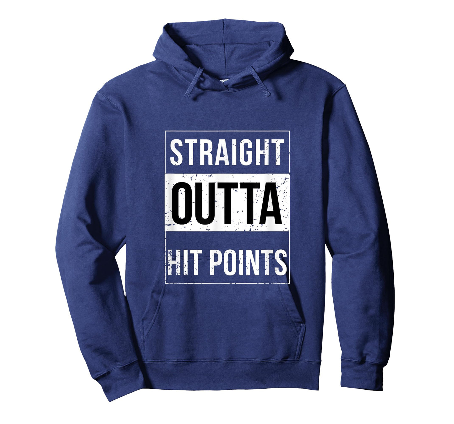 Straight Outta Hit Points DnD Funny Trend T-Shirt