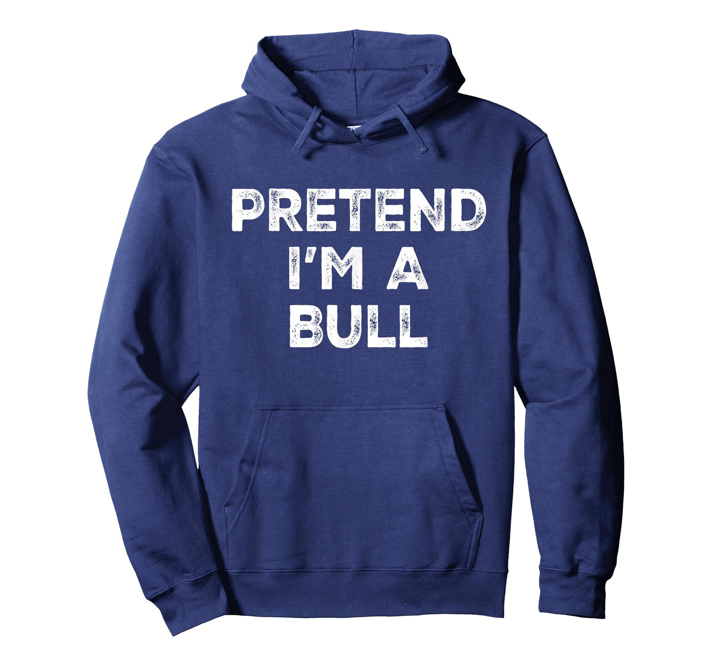 Pretend I'm A Bull Lazy Halloween Costume T-Shirt