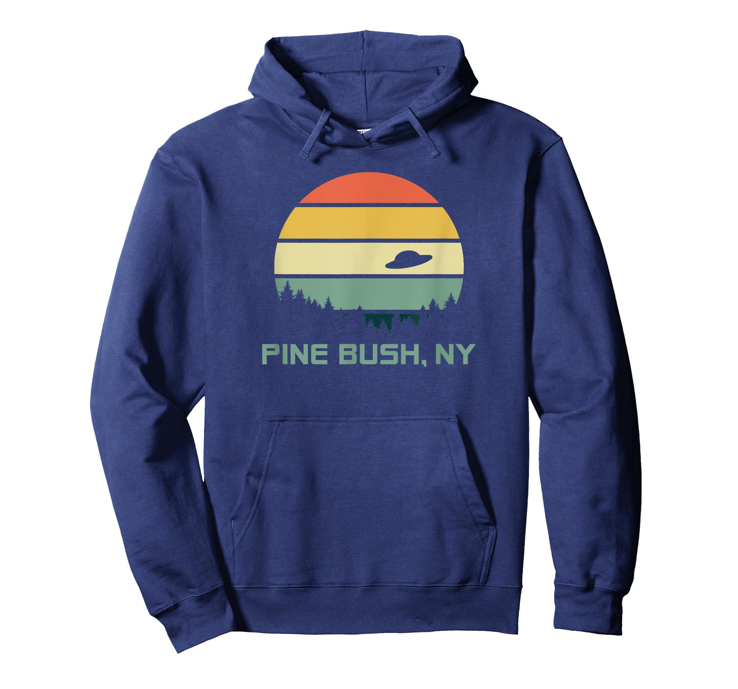 Retro Pine Bush, NY Alien T Shirt