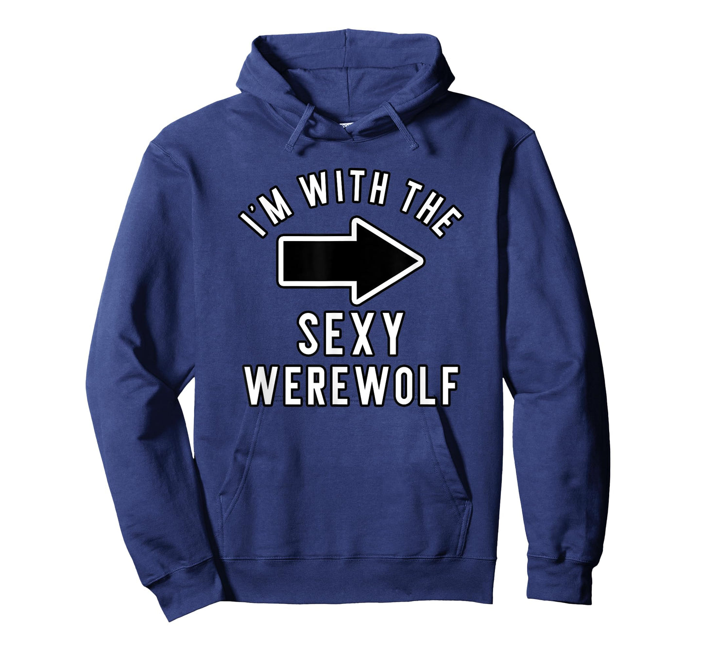 Couples Halloween Costume Shirts I'm With The Sexy Werewolf T-Shirt