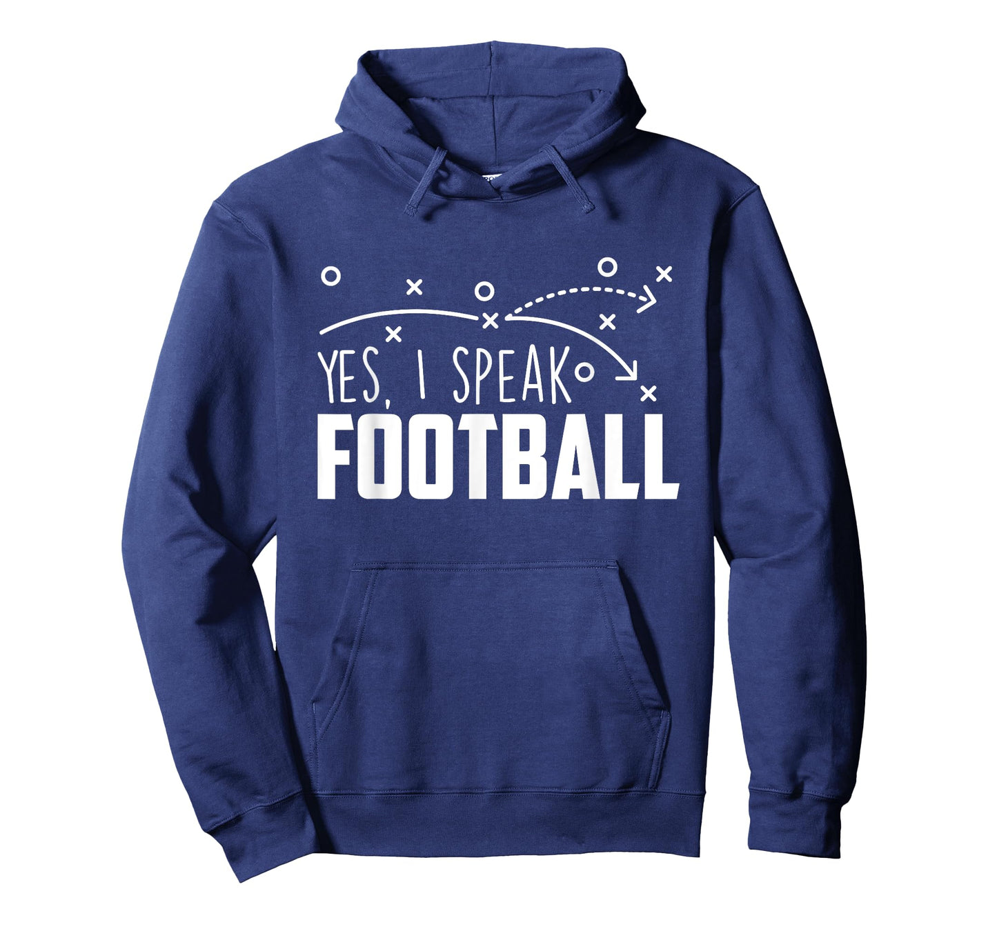 Yes I Speak Football - Sports Sunday Game Lover Quarterbacks T-Shirt