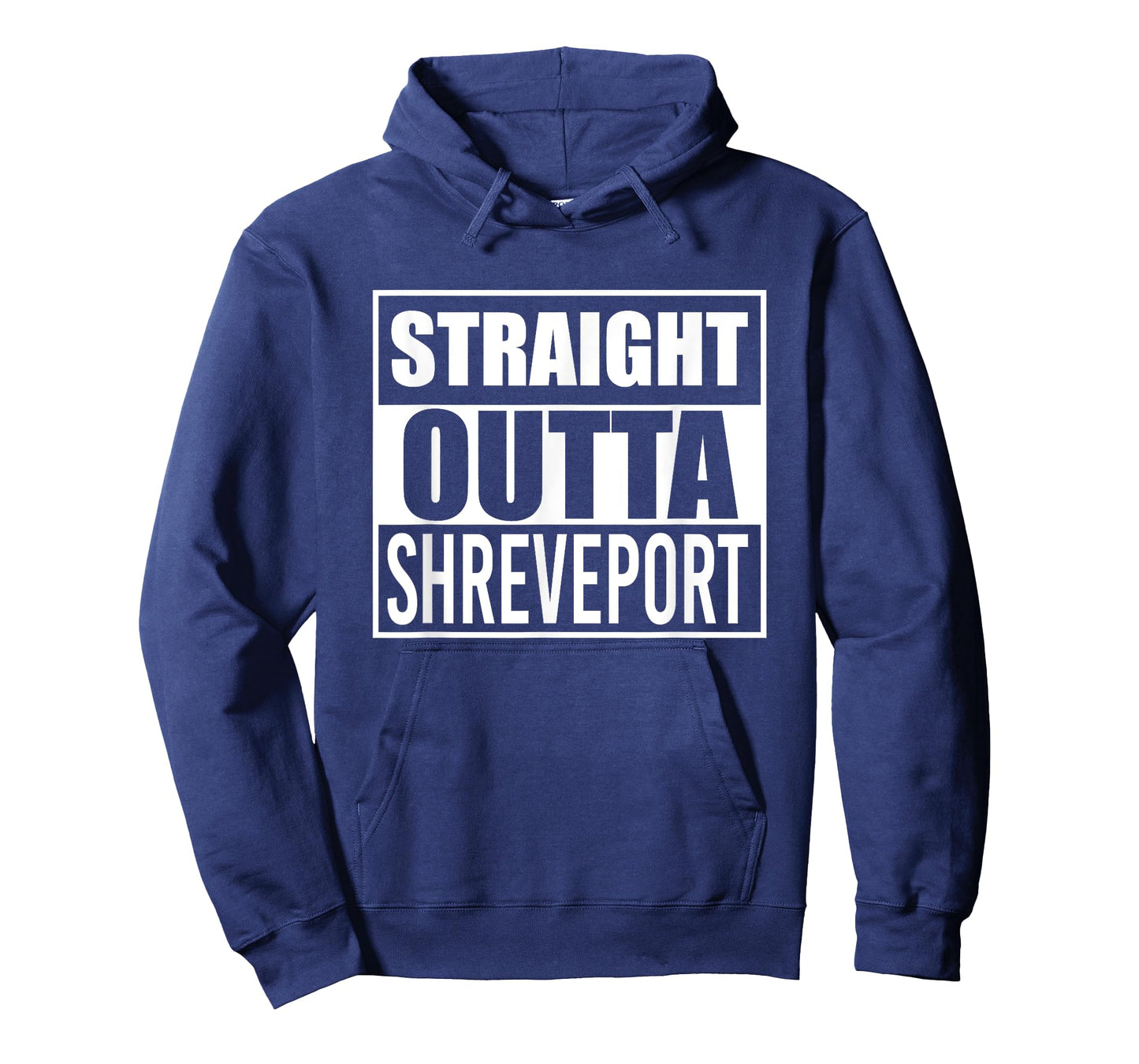 Straight Outta Shreveport Funny Best Gift Louisiana LA State T-Shirt