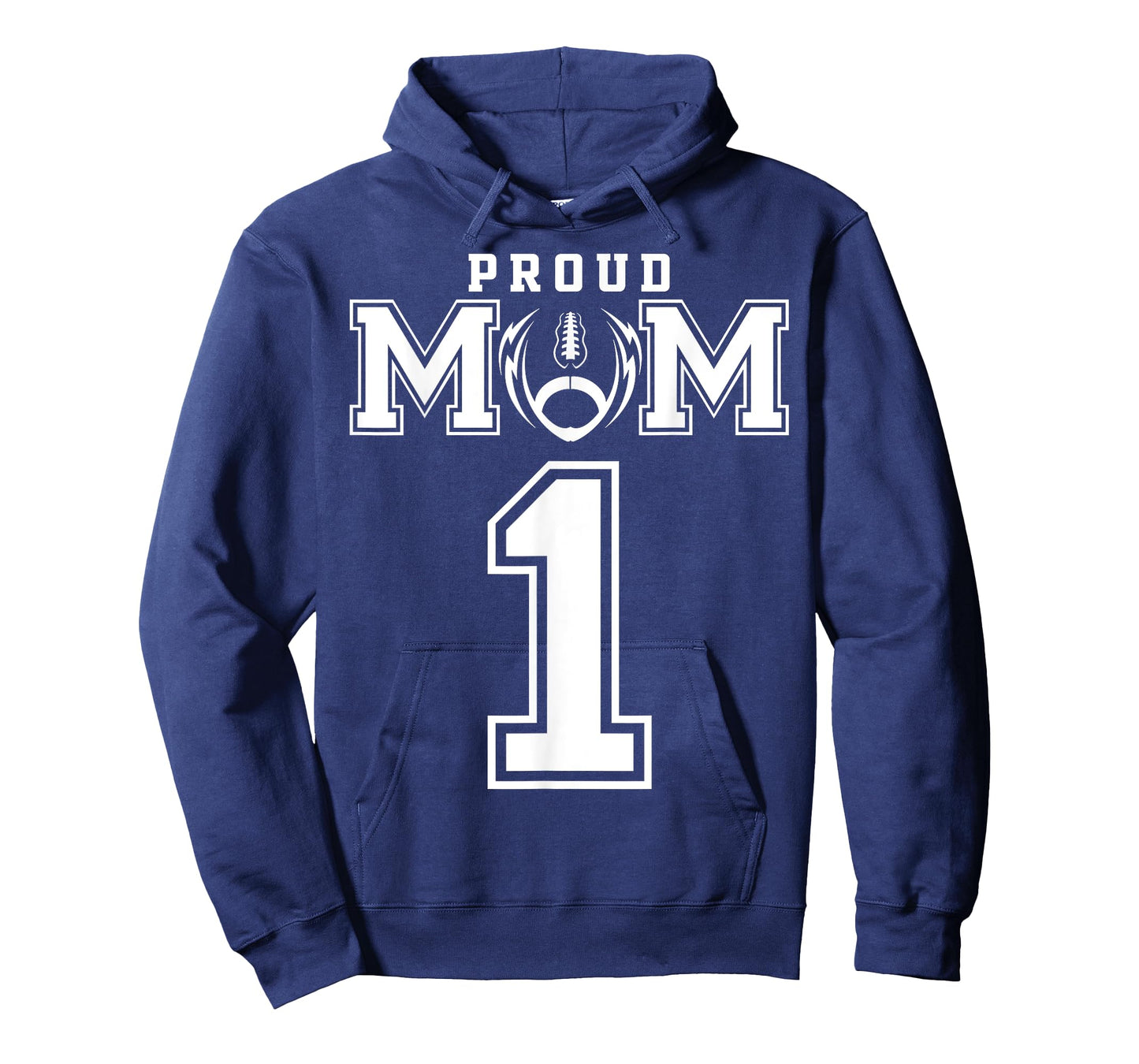 Custom Proud Football Mom Number 1 Personalized For Women T-Shirt