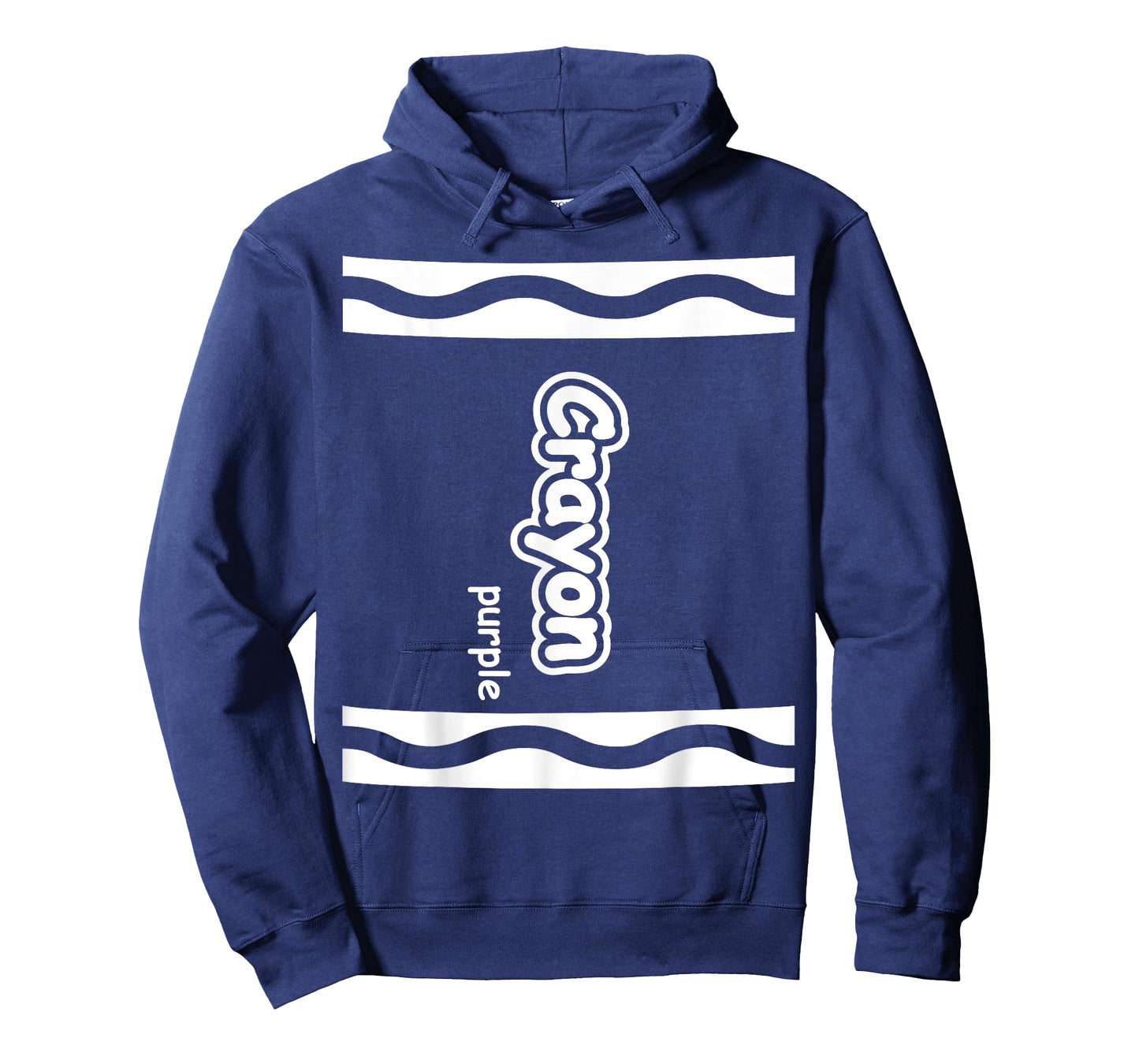 Purple Crayon Easy Halloween Costume Cute T-Shirt (Dark) T-Shirt