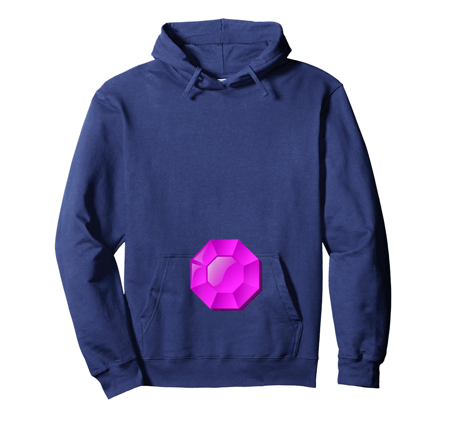 Troll Costume - Gem Belly Button T-Shirt