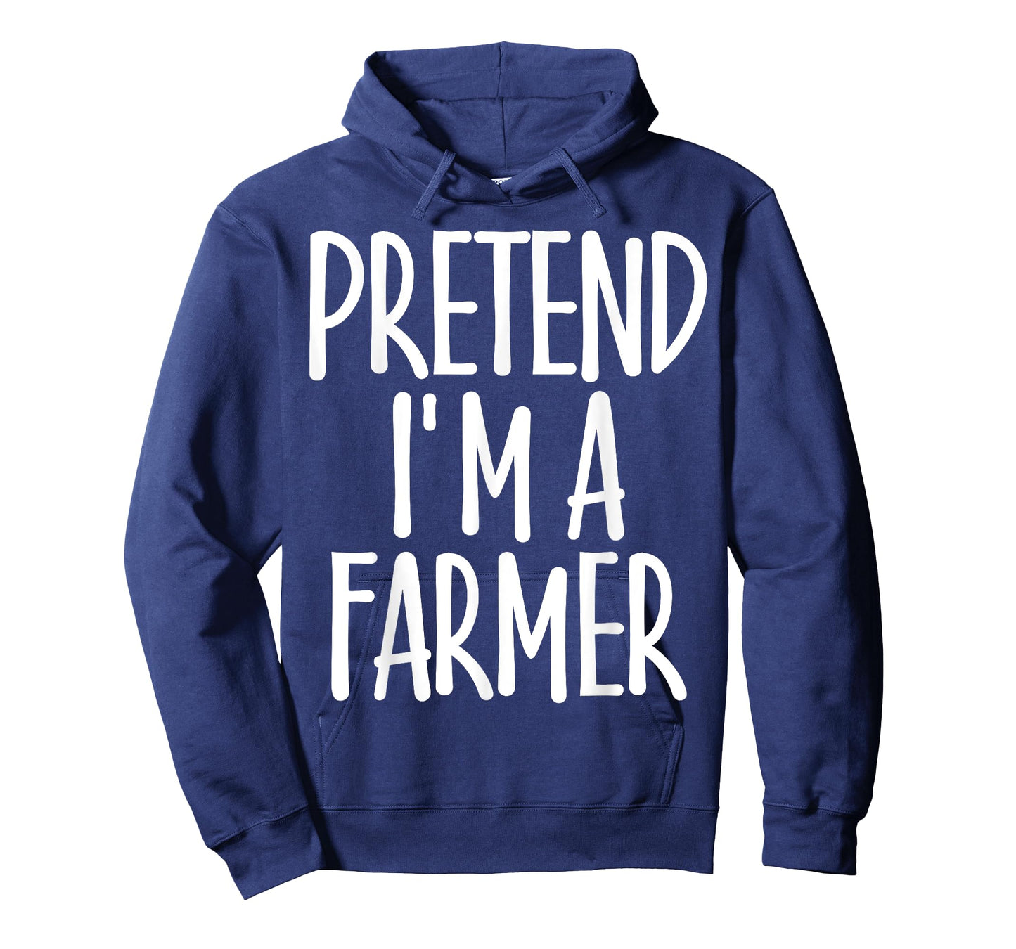 Easy Pretend I'm Farmer Costume Gift Joke Rancher Halloween T-Shirt