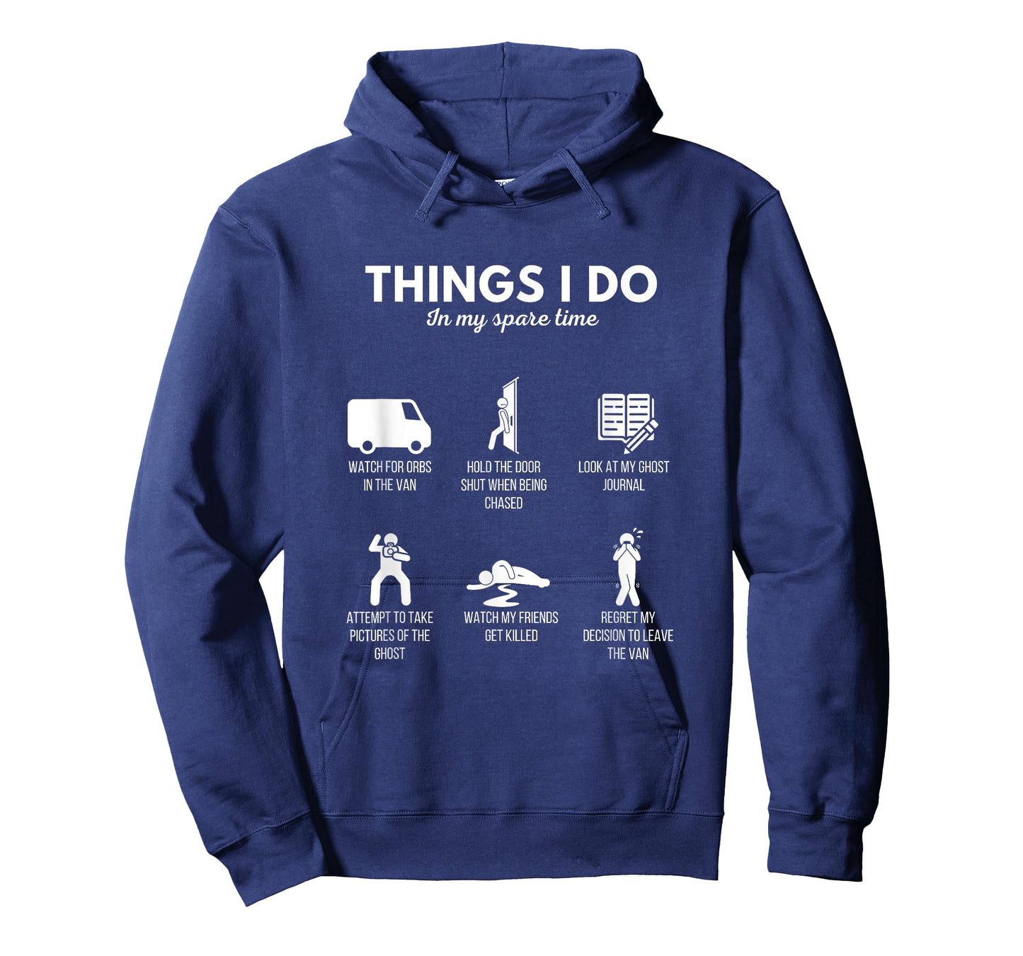 Spirit Box Things I Do While Ghost Hunting Funny Horror Game T-Shirt