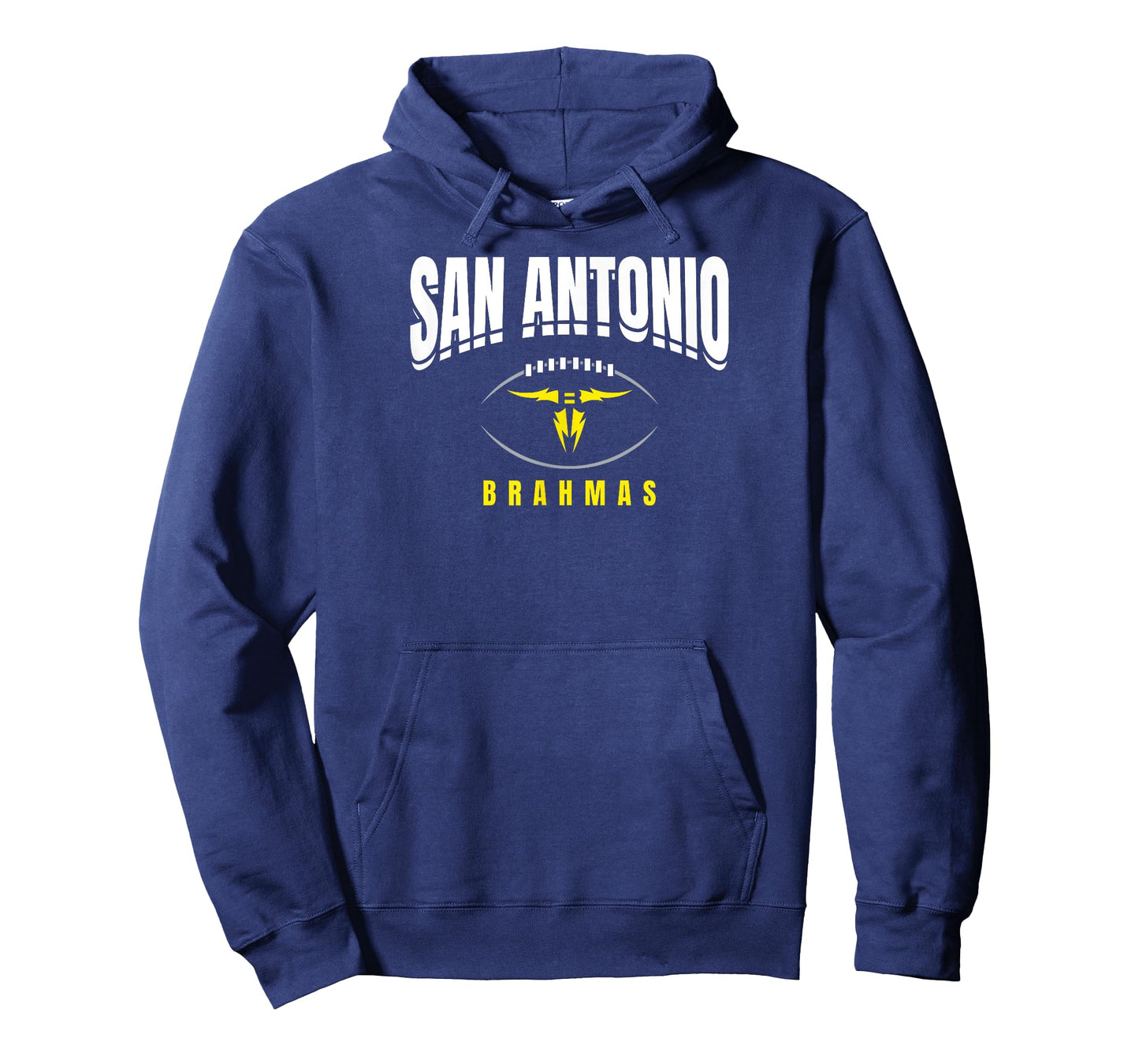 San Antonio Brahmas: Football Outline T-Shirt