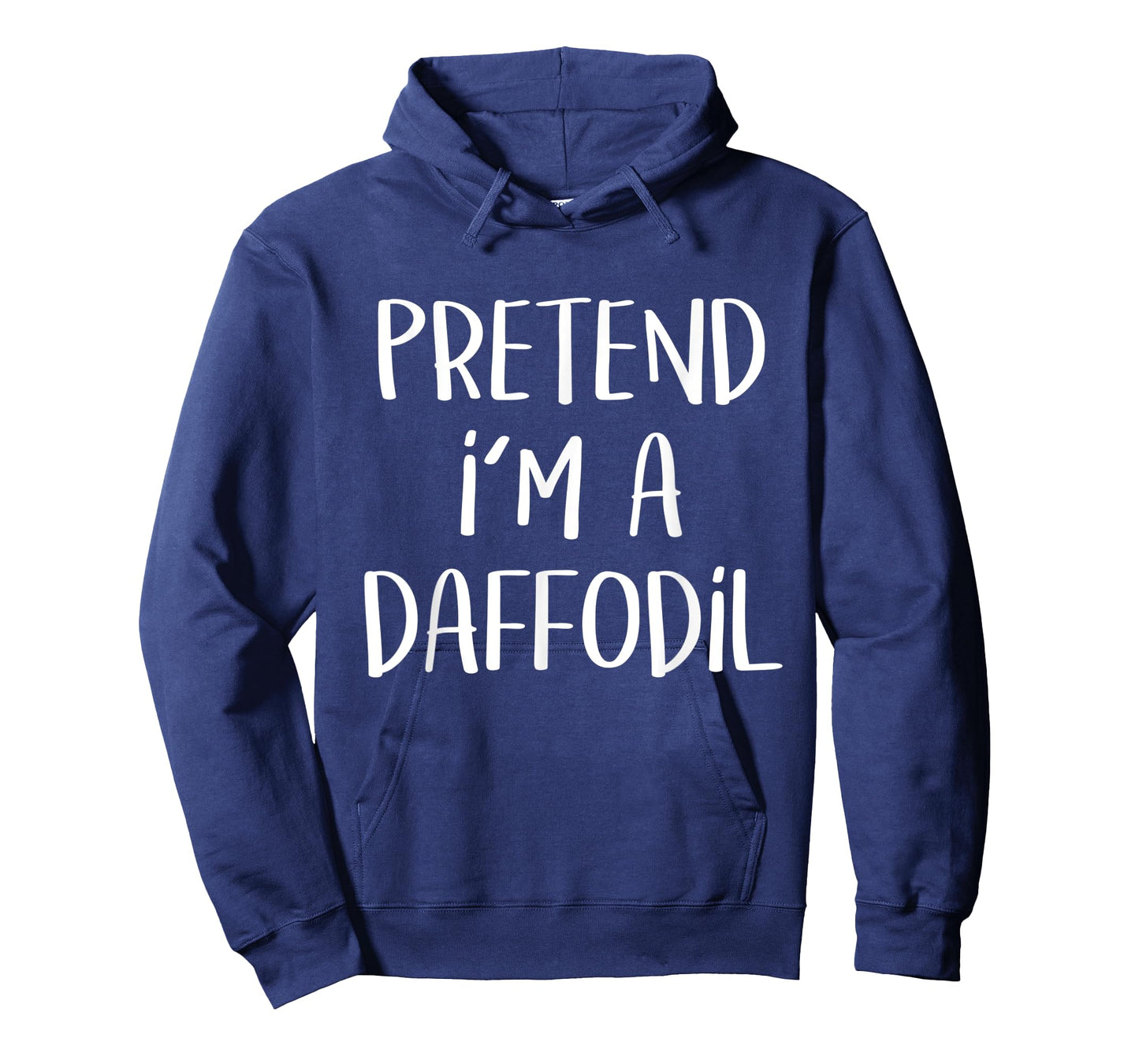 Pretend I'm A Daffodil Costume Party Lazy Funny Halloween T-Shirt