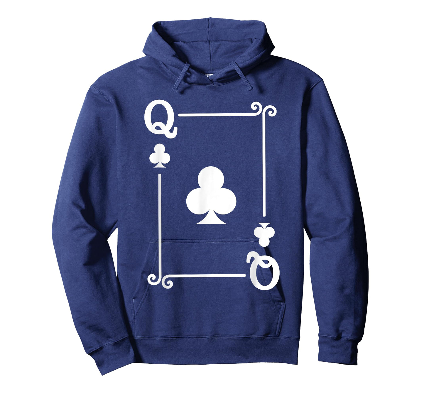 Playing Cards Costume - Queen Clubs Card - Queen Card T-Shirt