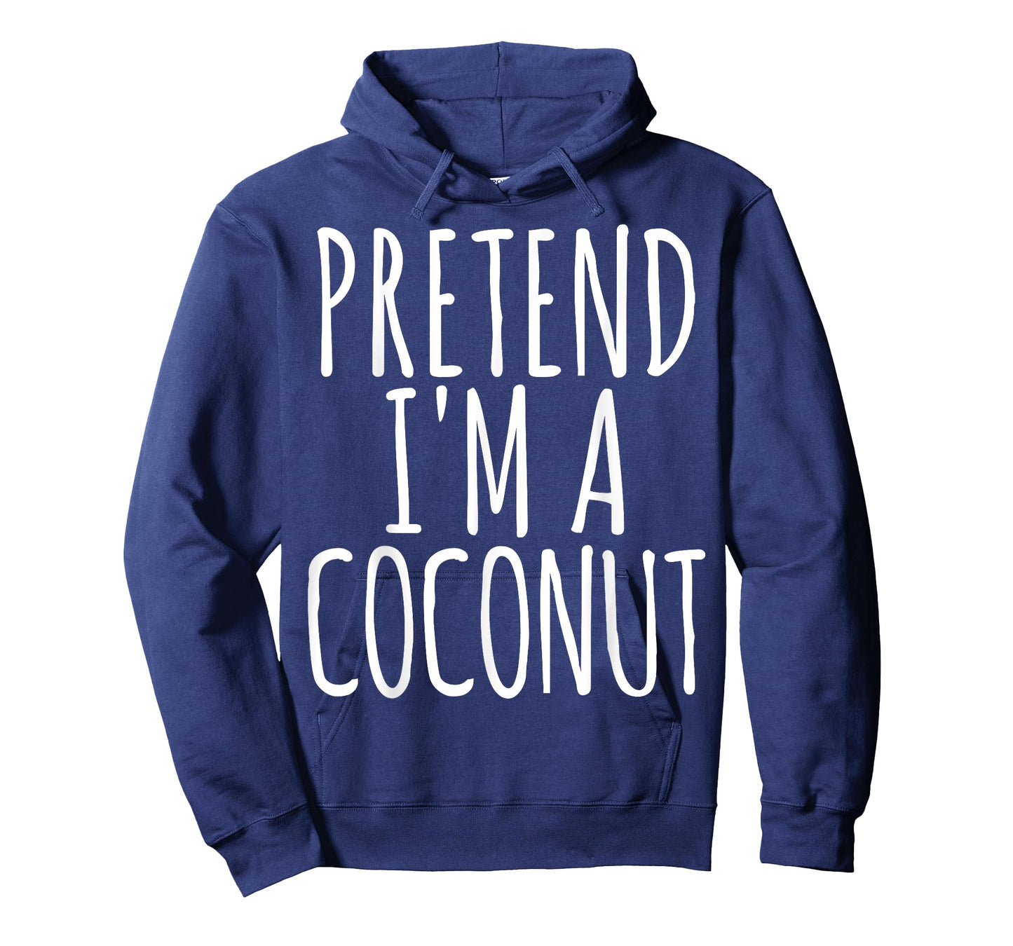 Lazy Easy Funny Halloween Costume Pretend I'm A Coconut T-Shirt