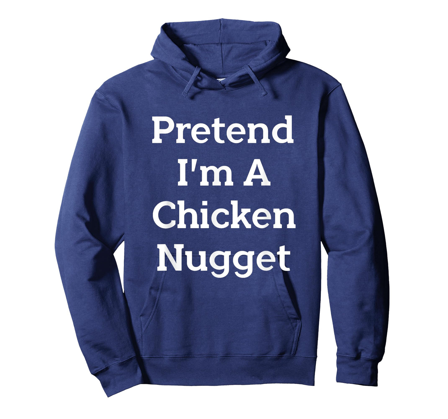 Pretend I'm A Chicken Nugget Costume Party Funny Halloween T-Shirt