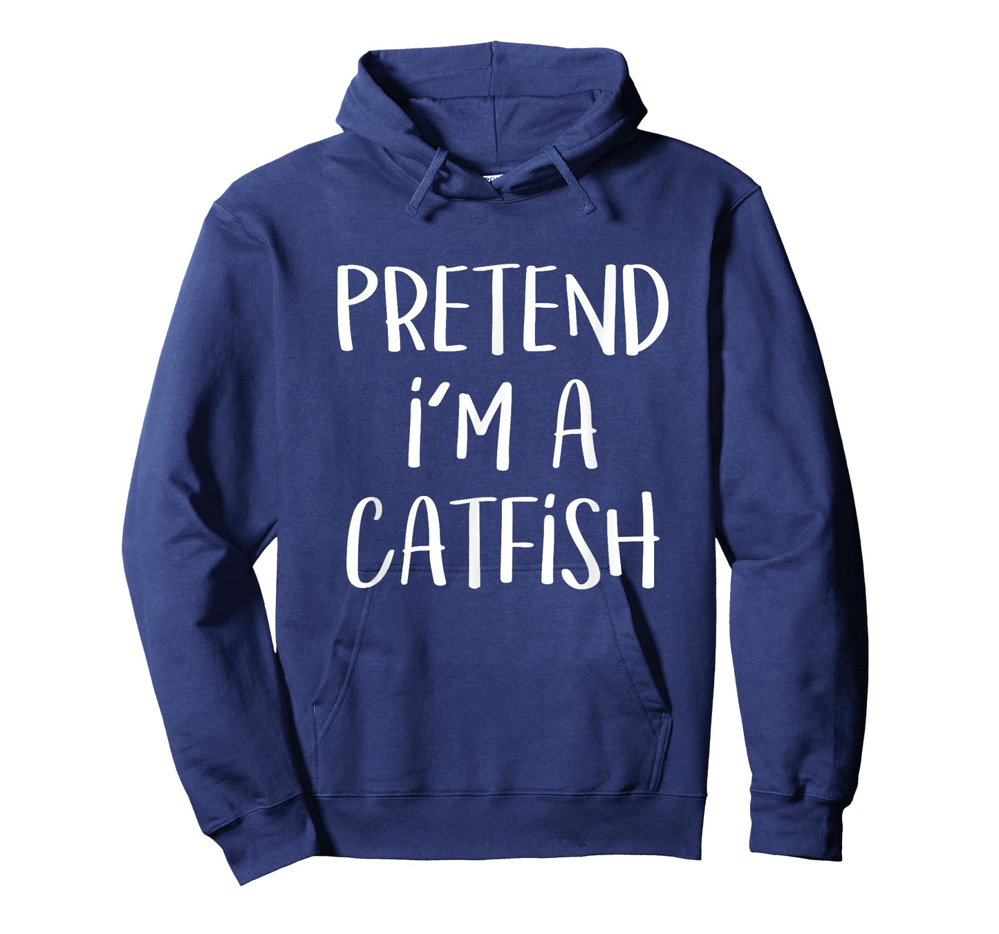 Pretend I'm A Catfish Costume Funny Fish Halloween Party T-Shirt