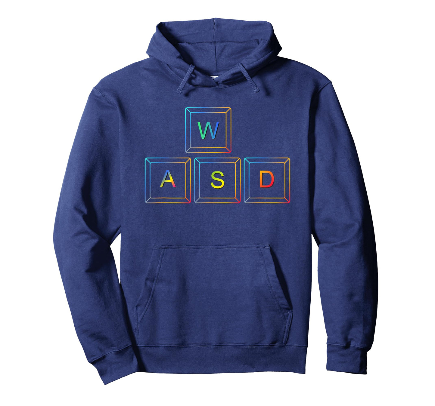 WASD RGB PC Gaming Gift Shirt for Computer Gamers T-Shirt