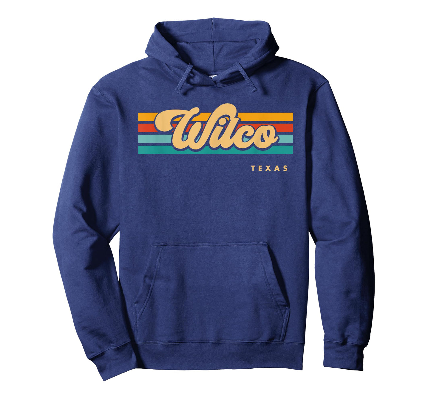 Vintage Sunset Stripes Wilco, Texas T-Shirt
