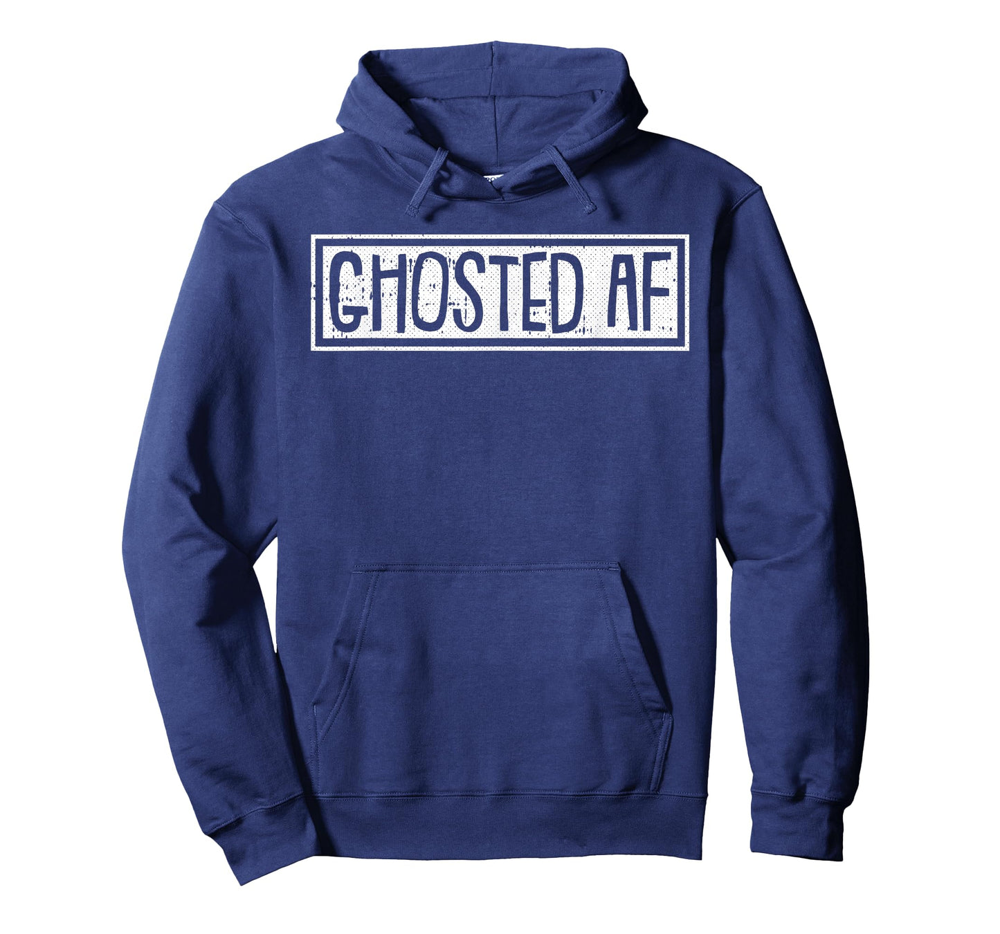 Ghosted AF Lazy Halloween Costume Funny Dating Pun Humor T-Shirt
