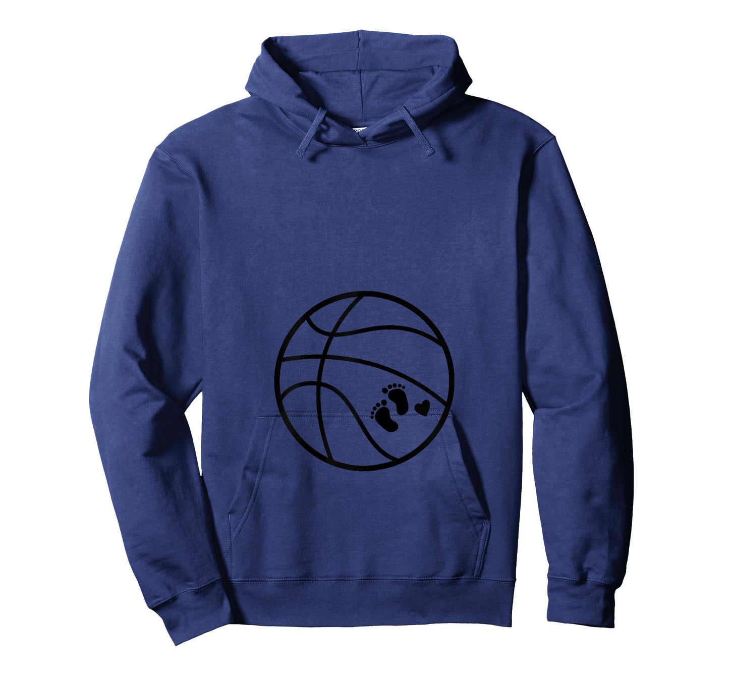Pregnant Basketball Pregnancy Belly Costume for Halloween T-Shirt